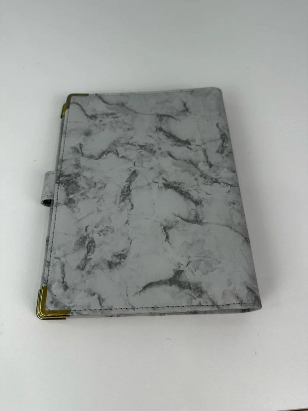 Classy Coo A5 Gray Marble Soft Faux Leather Notebook Binder 6 Rings